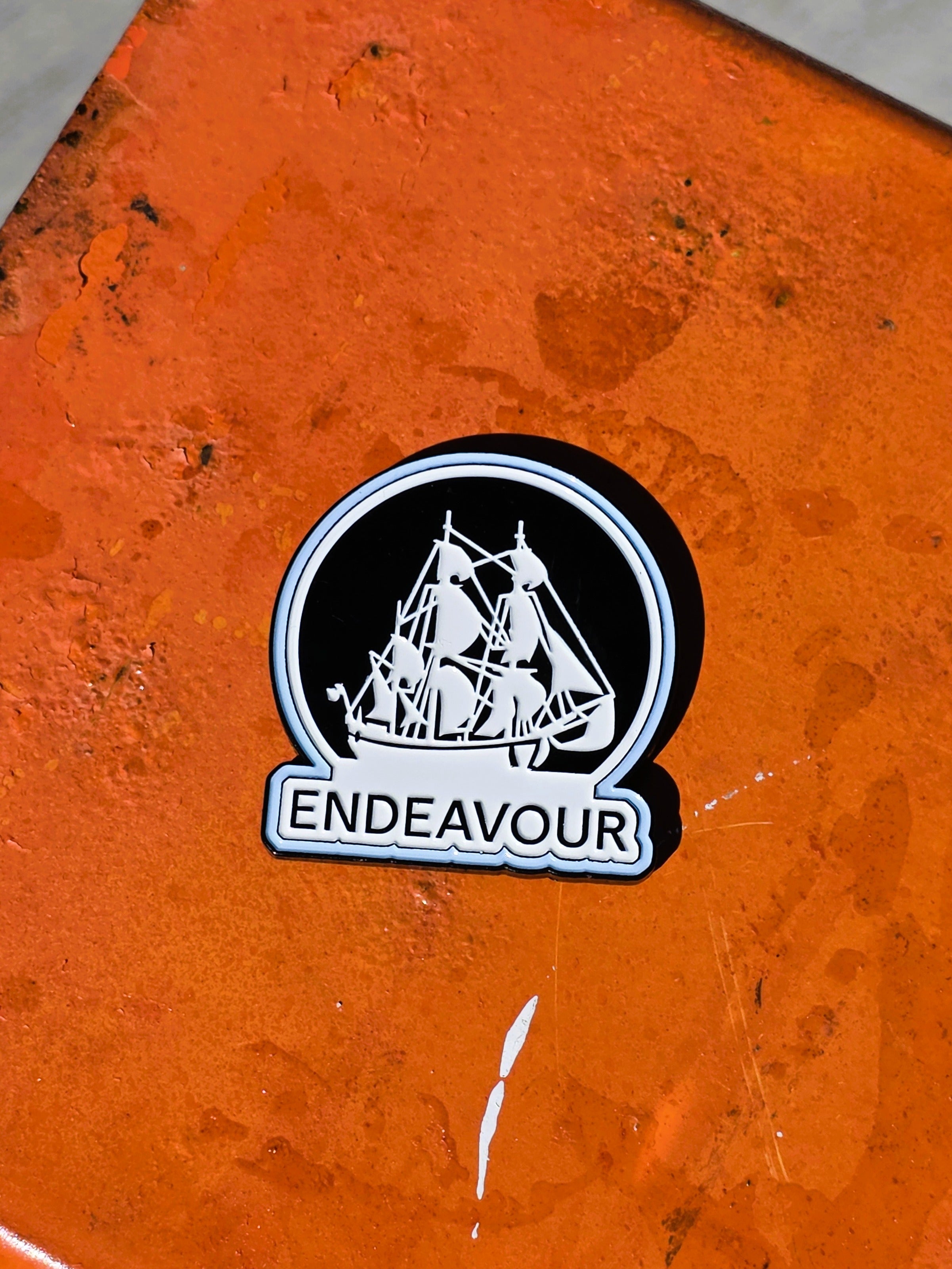 Endeavour Enamel Magnet