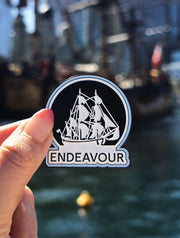 Endeavour Enamel Magnet