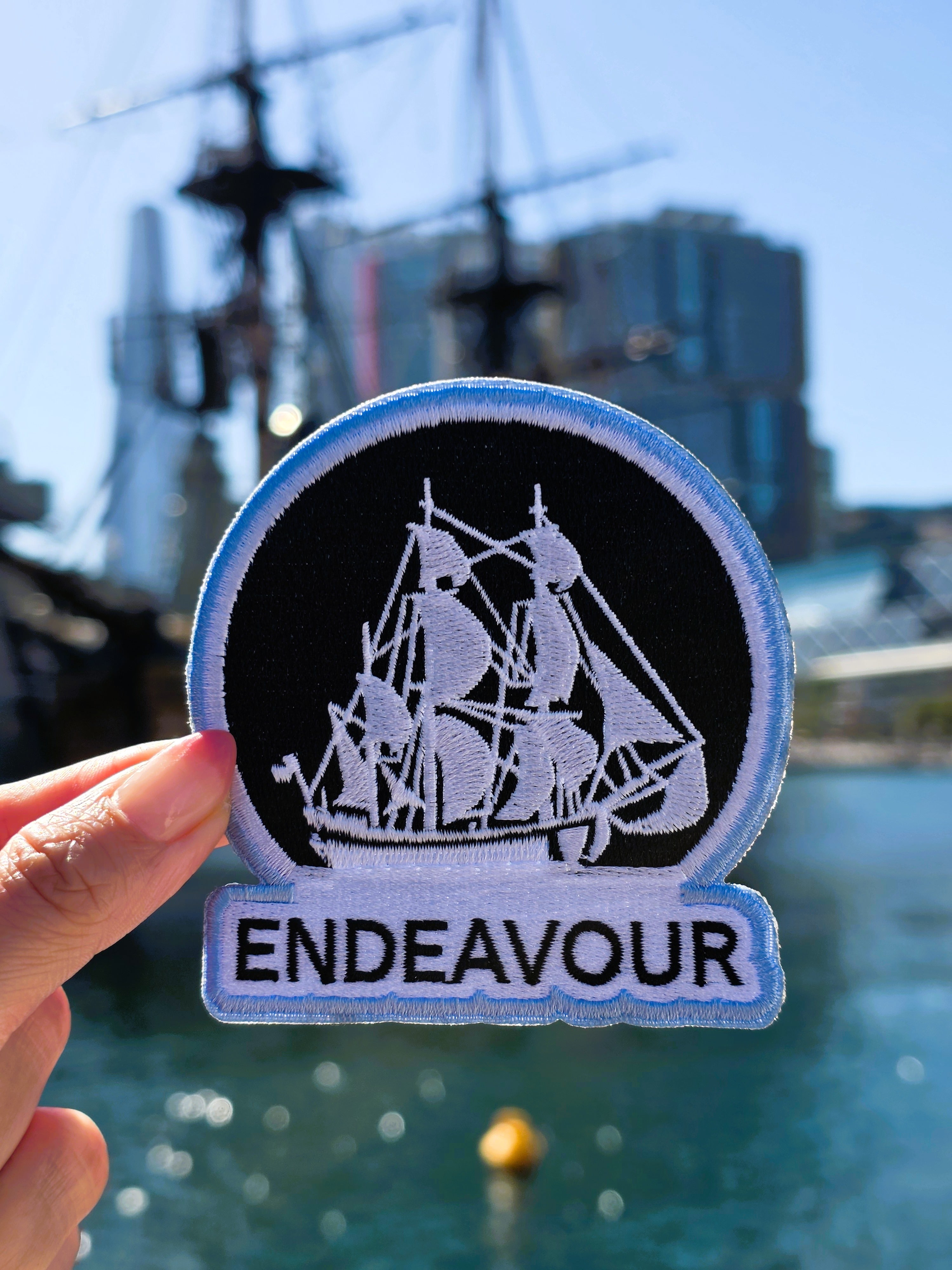 Endeavour Embroided Patch