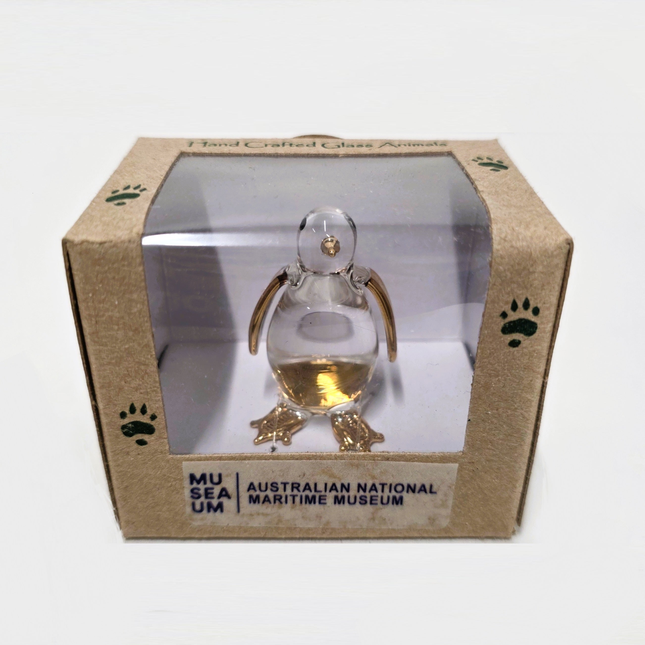 Glass Animal Figurine - Penguin
