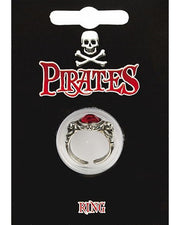 Pirate Gem Pewter Ring