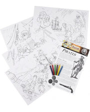 Pirate Colouring Poster Pack