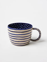 Chino Mug Navy Lines