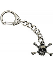 Skull & Crossbones Key Ring