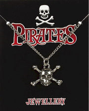 Skull & Crossbones Pewter Pendant