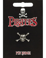 Skull & Crossbones Pin Badge