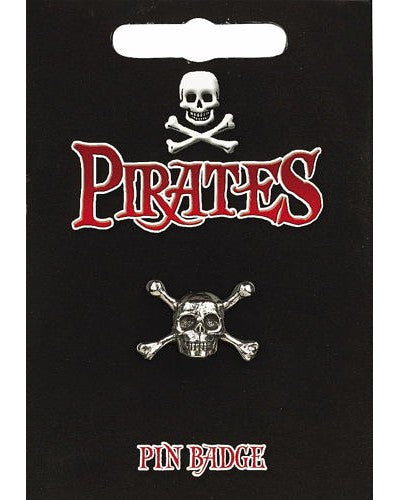 Skull & Crossbones Pin Badge