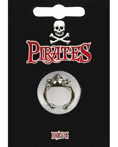 Skull & Crossbones Pewter Ring