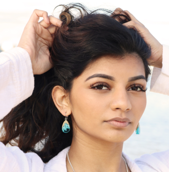 BoldB Earrings - Seashore Aqua