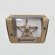 Glass Animal Figurine - Sea Starfish