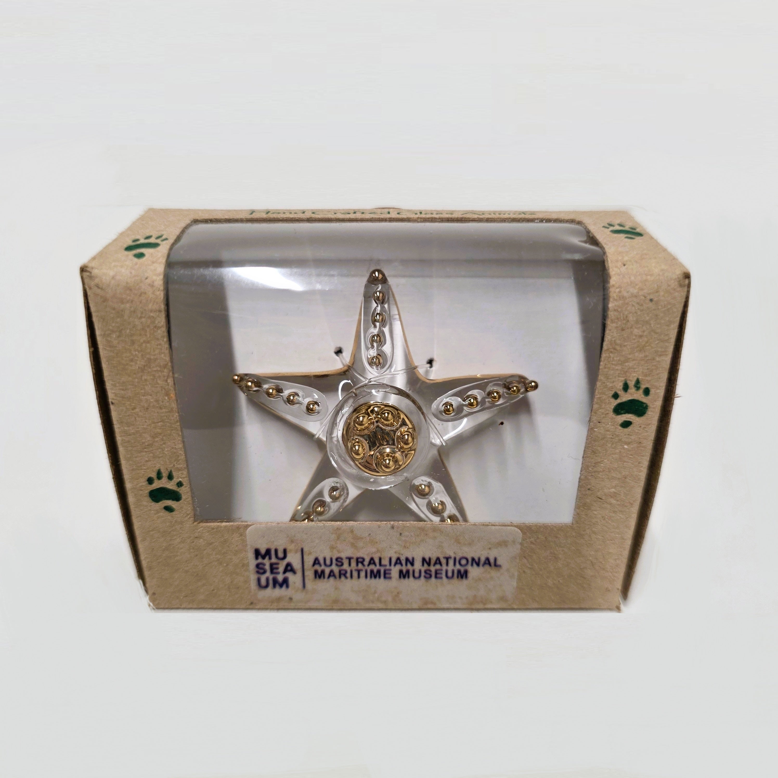 Glass Animal Figurine - Sea Starfish