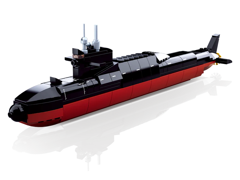 Submarine Model Bricks
