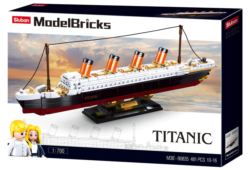 Medium Titanic Model Blocks Build