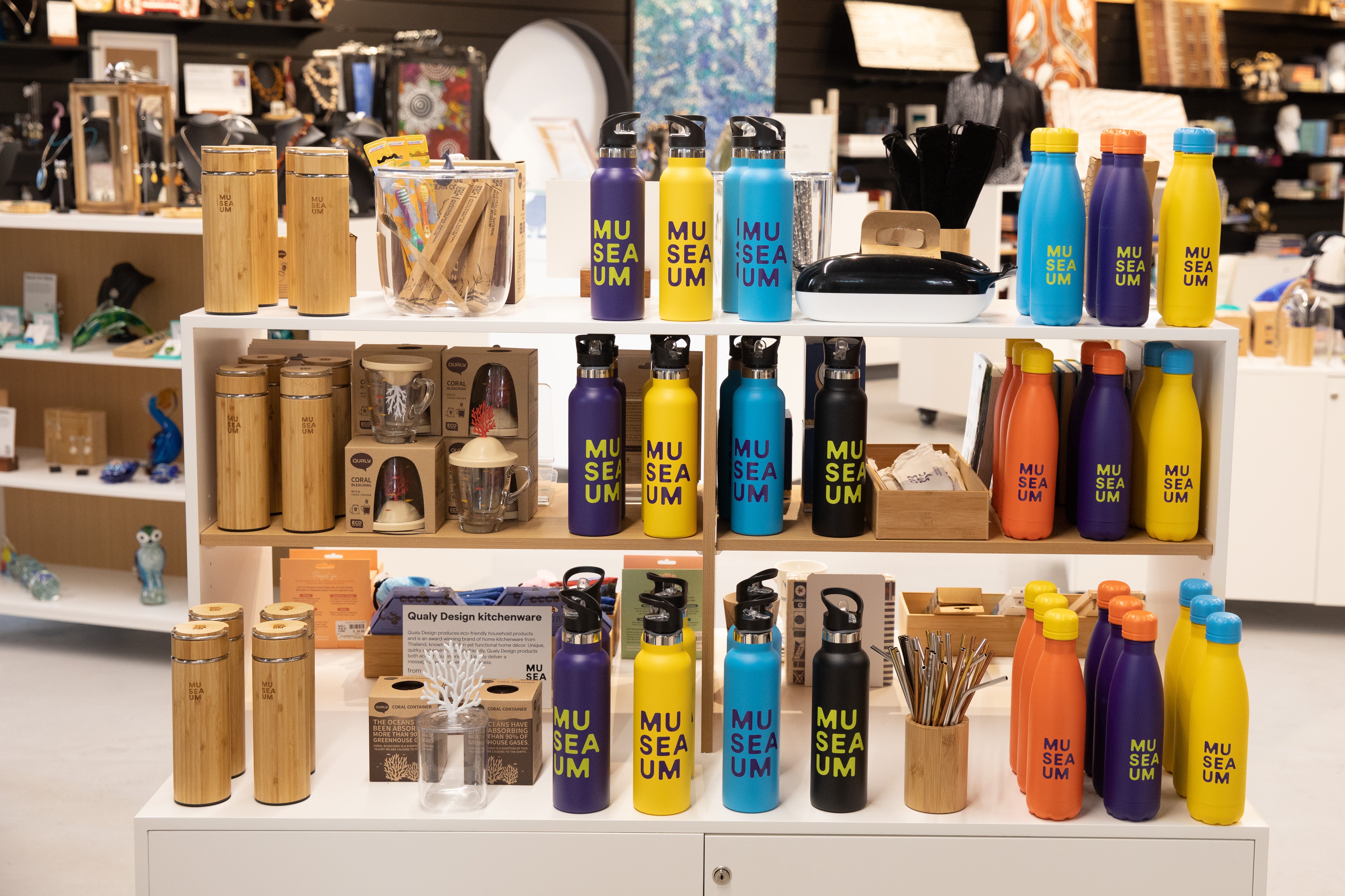 Museum Insulated Drink Bottle - Orange