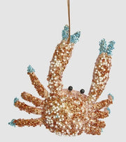 Zarra Crab Decoration Orange