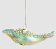 Whale Glass Decoration