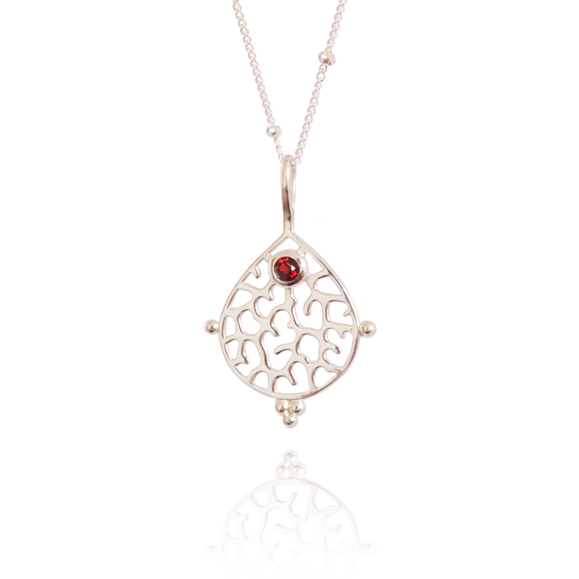 BoldB Necklace - Selago Silver